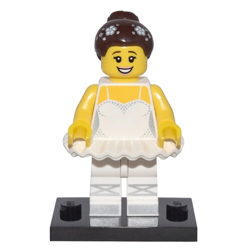 Минифигурка Лего Lego col15-10 Ballerina, Series 15 (Complete Set with Stand and Accessories) от компании М.Видео - фото 1