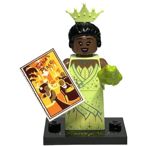 Минифигурка Лего Lego coldis100-5 Tiana, Disney 100 (Complete Set with Stand and Accessories) от компании М.Видео - фото 1