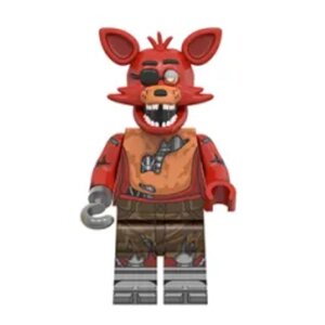 Минифигурка Лис Фокси Пират FNAF фнаф Пять Ночей у Фредди / Совместимый с лего конструктор