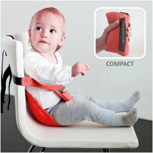 Мобильный стульчик для кормления MiniMonkey, чехол, ремень безопасности для стула, коляски, санок и в машину, трансформер накладка, накидка