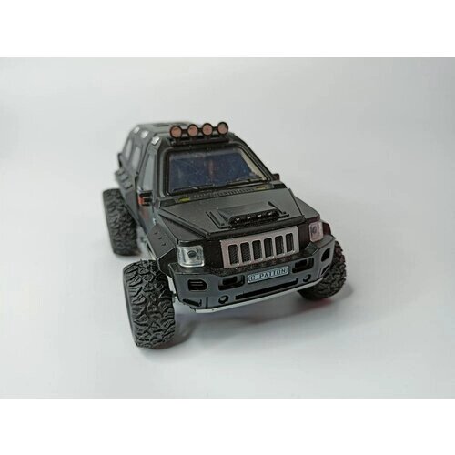 Модель автомобиля Джип G. Patton GX коллекционная металлическая игрушка масштаб 1:24 черный от компании М.Видео - фото 1