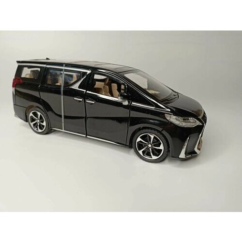Модель автомобиля Lexus LM 300h коллекционная металлическая игрушка масштаб 1:24 серый от компании М.Видео - фото 1