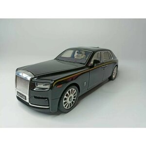 Модель автомобиля Ролс Ройс коллекционная металлическая игрушка масштаб 1:18 черный