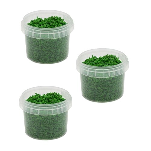 Модельный мох STUFF PRO для миниатюр мелкий Изумрудно-зеленый, 3 шт. от компании М.Видео - фото 1