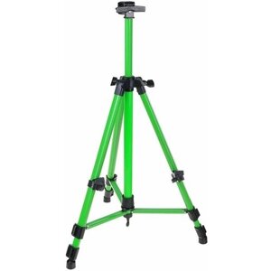 Мольберт телескопический, тренога, металлический, зелeный, размер 51-153 см