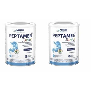 Молочная смесь Nestle Peptamen Junior 3, с 12 месяцев, 400 г 2 шт