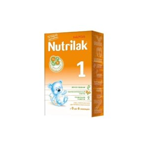 Молочная смесь Nutrilak 1, адаптированная начальная, 600 г