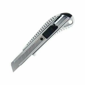 Монтажник Нож EASY SLIDER, 18 мм, алюминиевый корпус, сменные лезвия1+2, кнопка