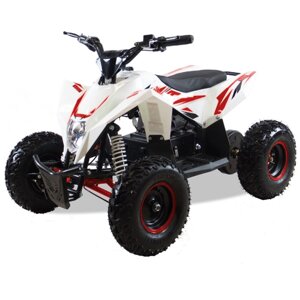 MOTAX Квадроцикл электрический Gekkon 1300W, белый/красный