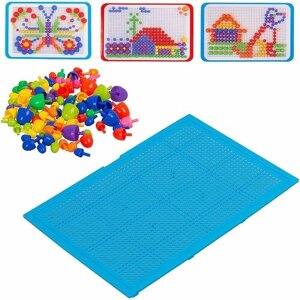 Мозаика-планшет 155 деталей / Детская игрушка Обучающая Доска / Конструктор
