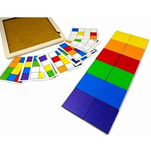 Мозаика "Разноцветные квадраты" от компании М.Видео - фото 1