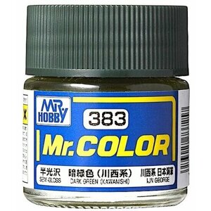 MR. HOBBY Mr. Color Dark Green Kawanishi (IJN George) полуматовый, Краска акриловая, 10мл