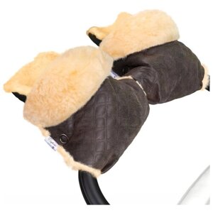 Муфта-рукавички для коляски Esspero Carina (100% овечья шерсть) (Cream)