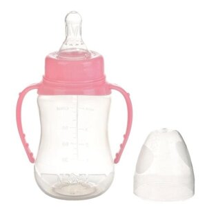 Mum&Baby Бутылочка для кормления, 150 мл, 2969759, с рождения, розовый