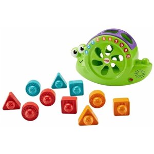 Музыкальный сортер Fisher-Price Улитка FRB88 Зеленый