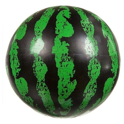 Мяч Арбуз, 22 см, зеленый/черный от компании М.Видео - фото 1