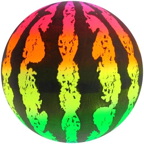 Мяч детский "Арбуз", диаметр 22 см, 70 г, 1 шт. от компании М.Видео - фото 1