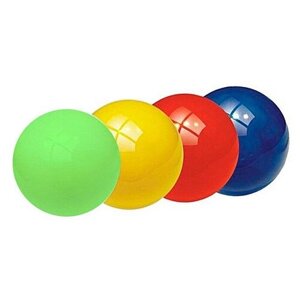 Мяч детский игровой стандарт, арт. DS-PV 025, поливинилхлорид (ПВХ), d 14см, зеленый