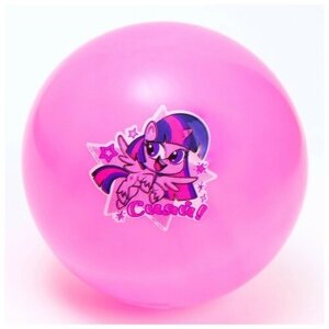 Мяч детский «Сияй! My Little Pony, 22 см, 60 г, цвета микс