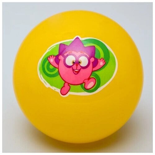 Мяч детский смешарики "Ежик" 22 см, 60 гр, цвета микс 5083419 от компании М.Видео - фото 1