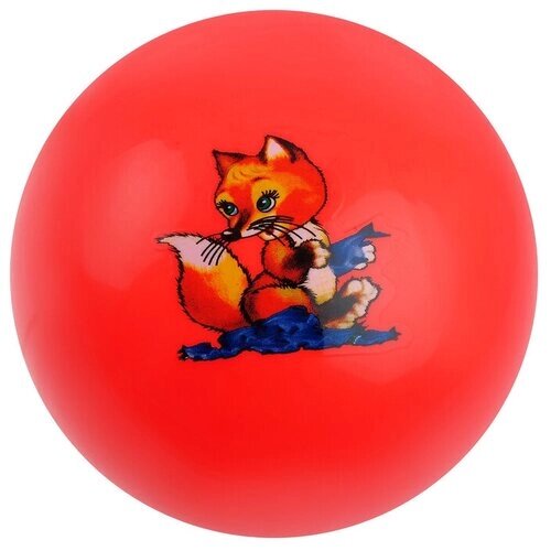 Мяч детский «Животные», d=25 см, 75 г, цвет микс от компании М.Видео - фото 1