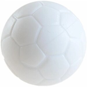 Мяч для настольного футбола AE-02, текстурный пластик D 31 мм (белый) / настольные игры