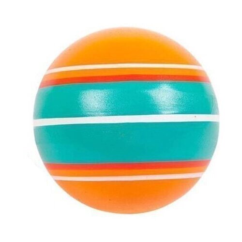 Мяч Джампа грунтованный окрашенный вручную диаметр 75 мм от компании М.Видео - фото 1