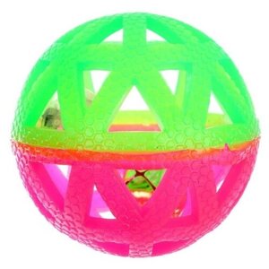 Мяч «Погремушка», световой, цвета микс