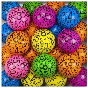 Мяч-прыгун 45мм Y-162 "Вселенная"50 шт/уп) упаковка Резиновый шарик. Резиновый мяч. Прыгун резиновый. Разноцветные шарики. Попрыгунчики. Прыгунки.