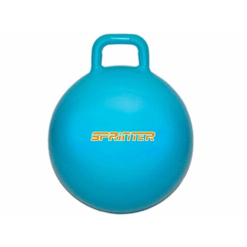 Мяч-прыгун с ручками SPRINTER d-60 см голубой от компании М.Видео - фото 1