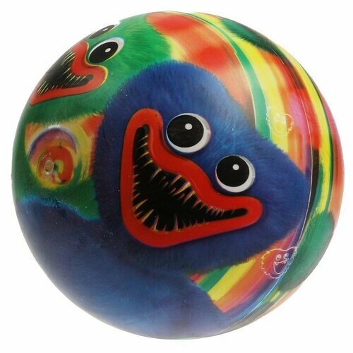 Мяч пвх хаги ваги, 23 см, полноцвет, в сетке от компании М.Видео - фото 1