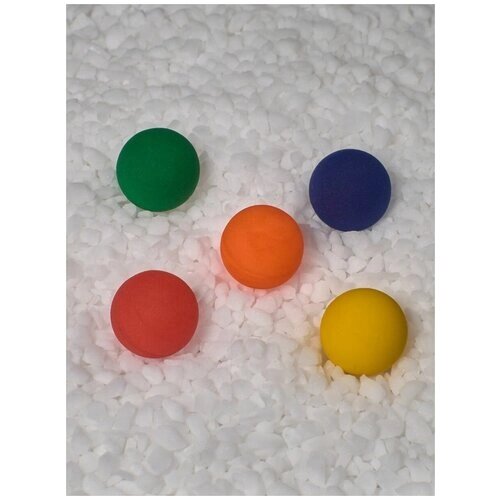 Мячи-прыгуны "Морозные ягоды" 45 мм 5 шт от компании М.Видео - фото 1