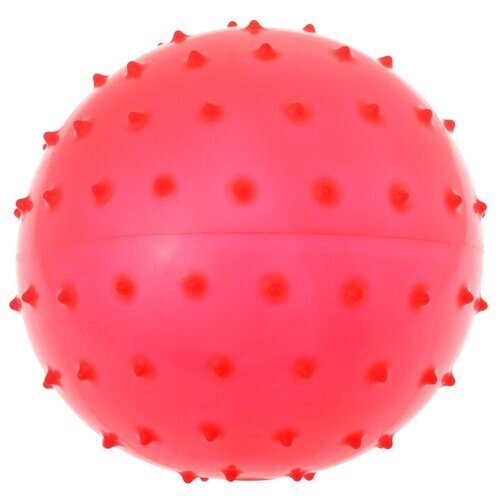 Мячик массажный, матовый пластизоль, d 18 см, 43 г, микс от компании М.Видео - фото 1