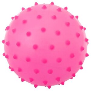 Мячик массажный, матовый пластизоль d=8 см, 15 г, цвет микс