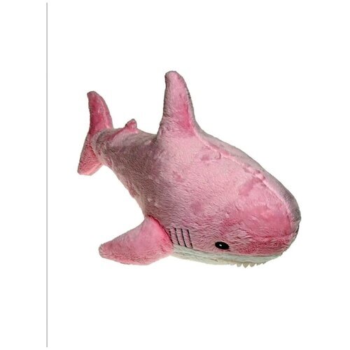 Мягкая игрушка Акула розовая, длина 1 метр. Акула розовая большая плюшевая игрушка. от компании М.Видео - фото 1