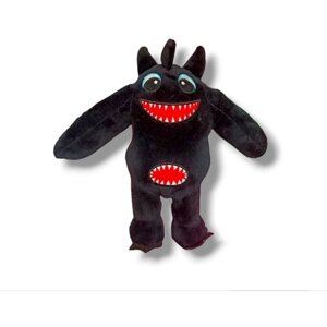 Мягкая игрушка Акула Шарки 30 см черная из игры Garten of Banban