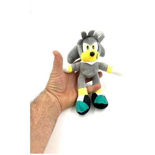 Мягкая игрушка из вселенной Соник - Еж Сильвер. от компании М.Видео - фото 1