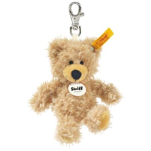 Мягкая игрушка Steiff Keyring Charly Teddy Bear beige (Штайф брелок Мишка Тедди Чарли бежевый 12 см) от компании М.Видео - фото 1