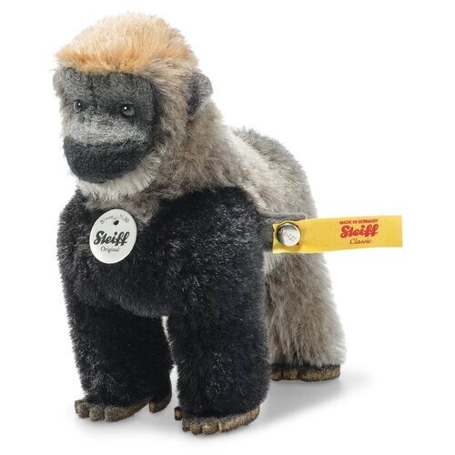 Мягкая игрушка Steiff National Geographic Boogie gorilla in gift box (Штайф горилла Буги в подарочной коробке 11 см) от компании М.Видео - фото 1