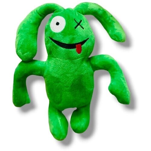 Мягкая игрушка Зеленый Заяц из игры Banban 30 см от компании М.Видео - фото 1
