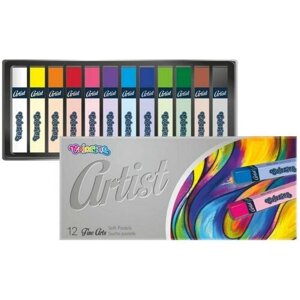 Мягкая сухая пастель Colorino Artist 12 цвета
