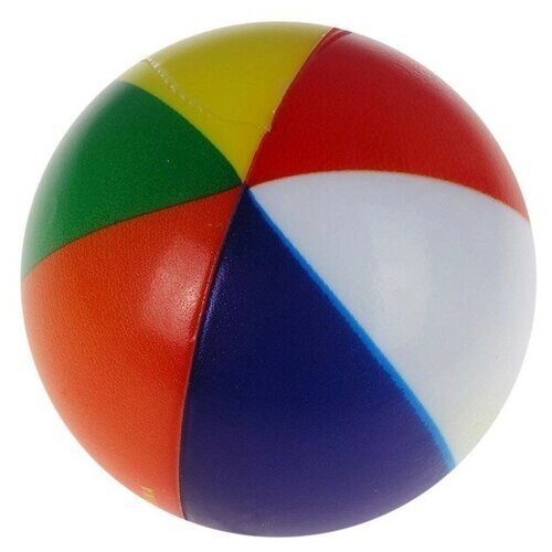 Мягкий мяч «Цветной» от компании М.Видео - фото 1