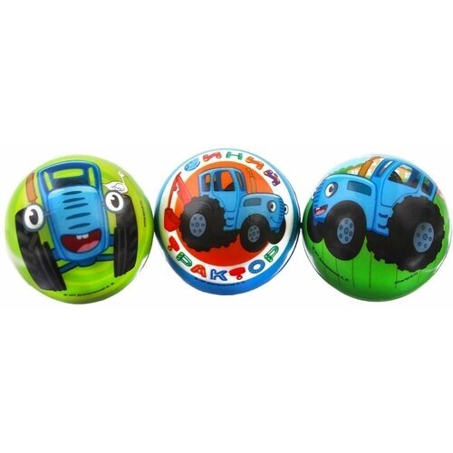 Мягкий мяч Синий трактор 6,3 см, микс от компании М.Видео - фото 1
