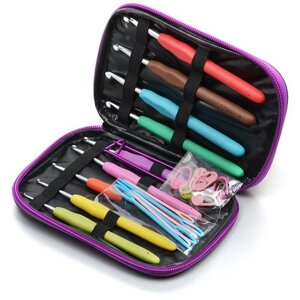 Набор алюминиевых крючков Maxwell Colors с эргономичной ручкой арт. MAXW. 62785 (2.0-6.0 мм)