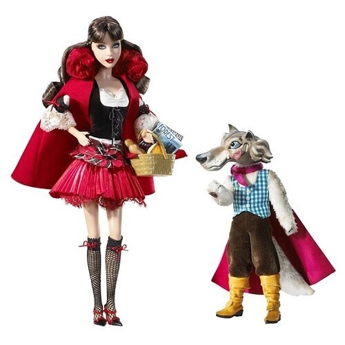Набор Barbie Красная Шапочка и серый Волк, 30 см, N3245 от компании М.Видео - фото 1