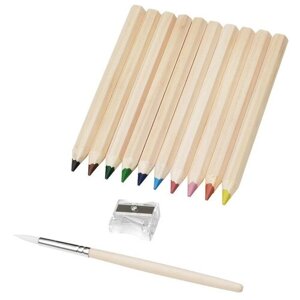 Набор цветных карандашей MALA. 10 шт, разные цвета. IKEA