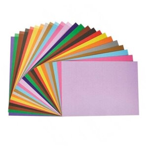 Набор для детского творчества А4, 24 листа "Золушка"12 листов цветной картон, 12 листов цветная бумага, 12 цветов