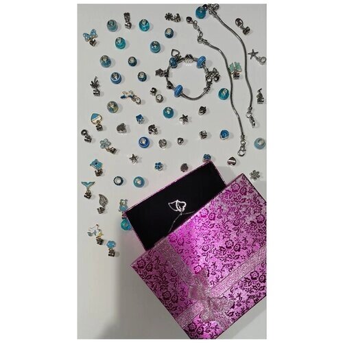 Набор для девочек, создание украшений, браслеты. от компании М.Видео - фото 1