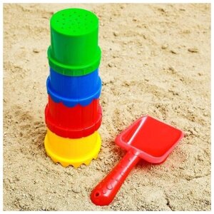 Набор для игры в песке, цвета микс