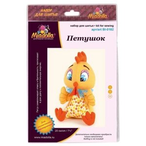 Набор для изготовления игрушки "Петушок", Miadolla